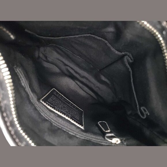 COACH Y2k  Small Duffle Shoulder bag in black - Picture 2 of 11